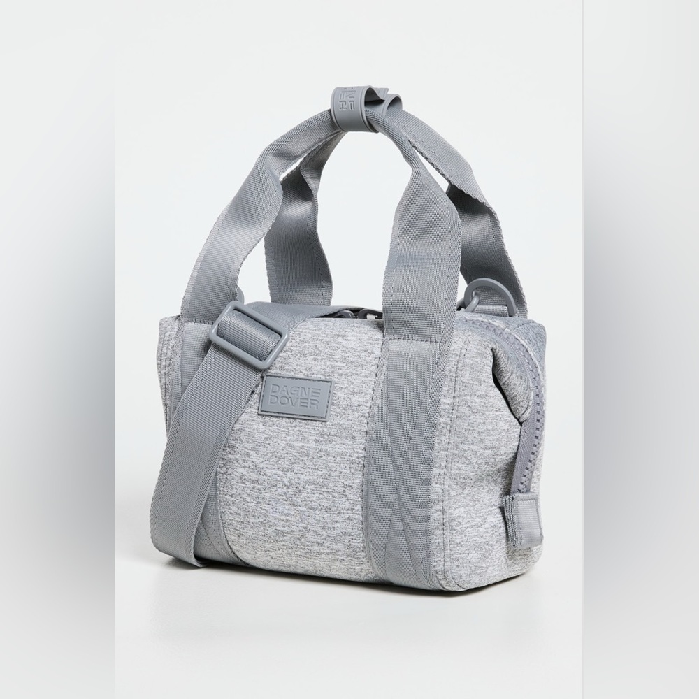 Dagne Dover Landon Carryall Extra Small Duffle Bag in Gray - Perfect Condition!